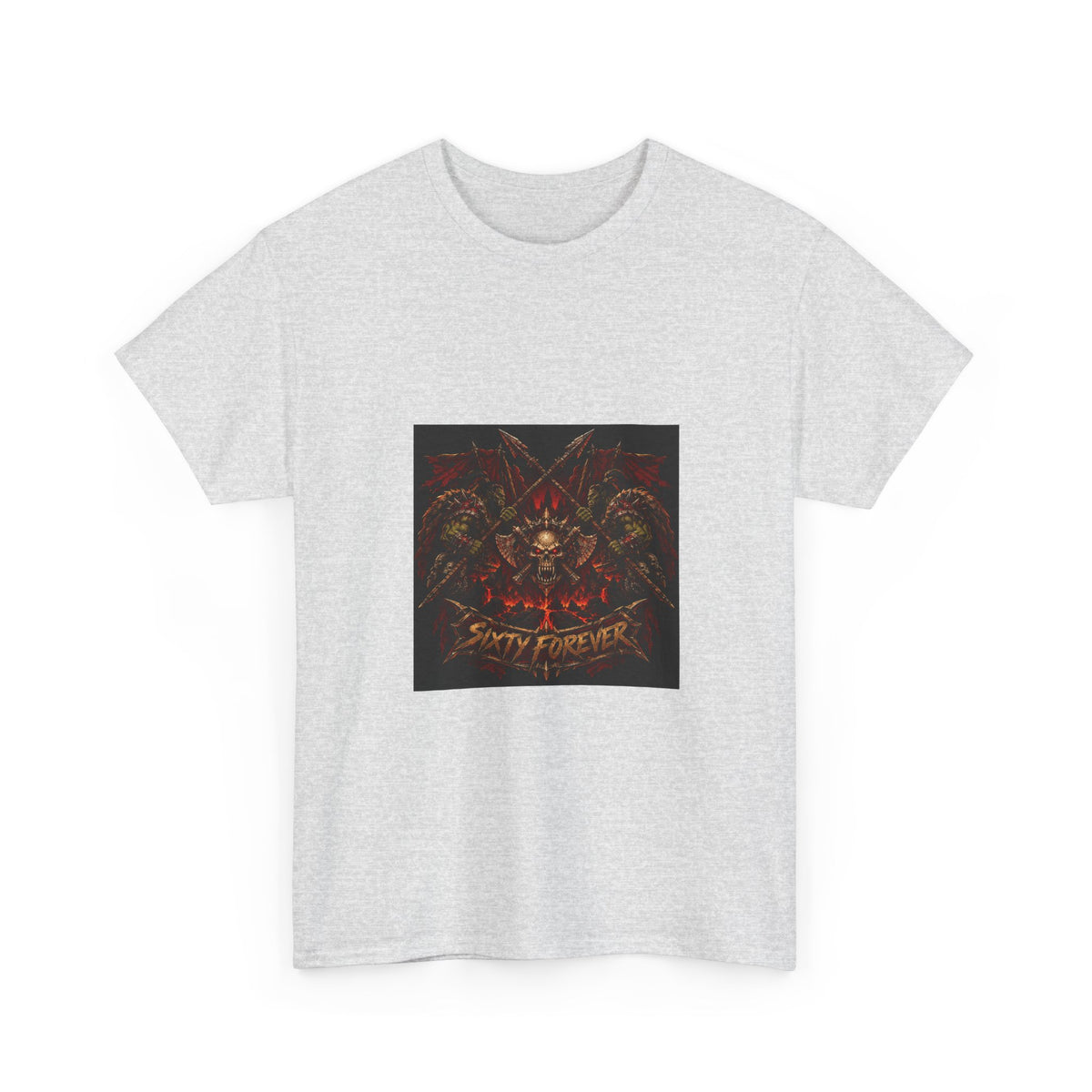 Sixty Forever – Skull & Axes – T-Shirt