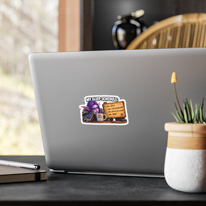 My Sleep Schedule – Poster Decal