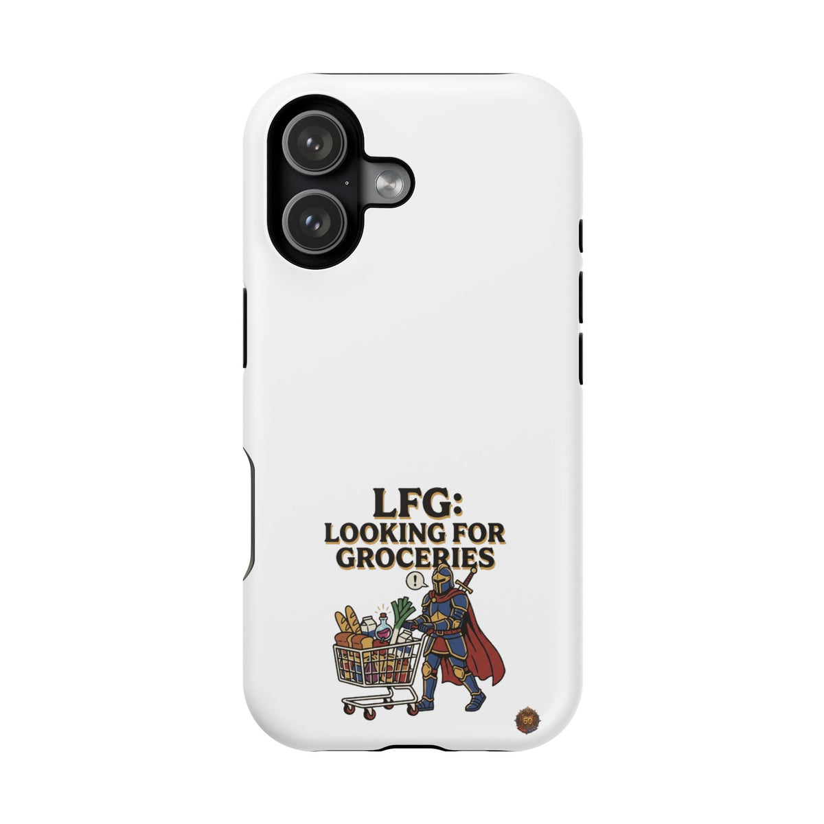 Phone Case — 'LFG: Looking for Groceries' Heavy-Duty Impact-Resistant Phone Case