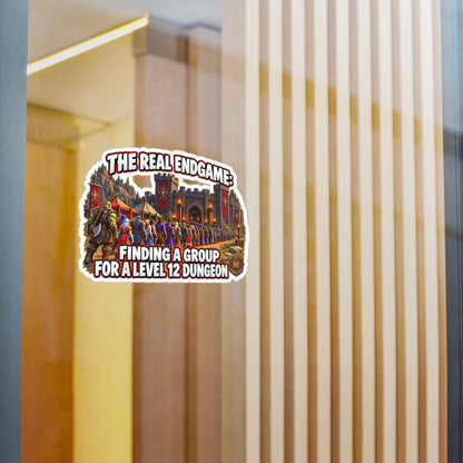 The Real Endgame: Finding a Group – Poster Decal