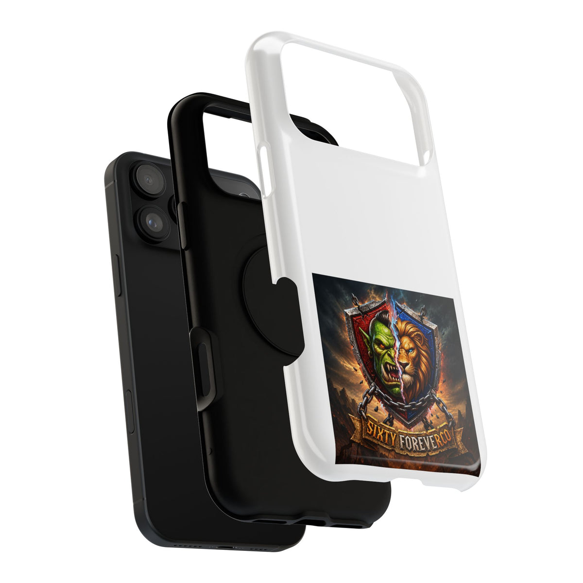 Pick Your Side – Split Shield – Phone Case