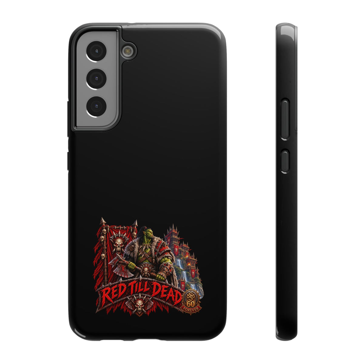 Phone Case — 'Red Till Dead' Heavy-Duty Impact-Resistant Phone Case