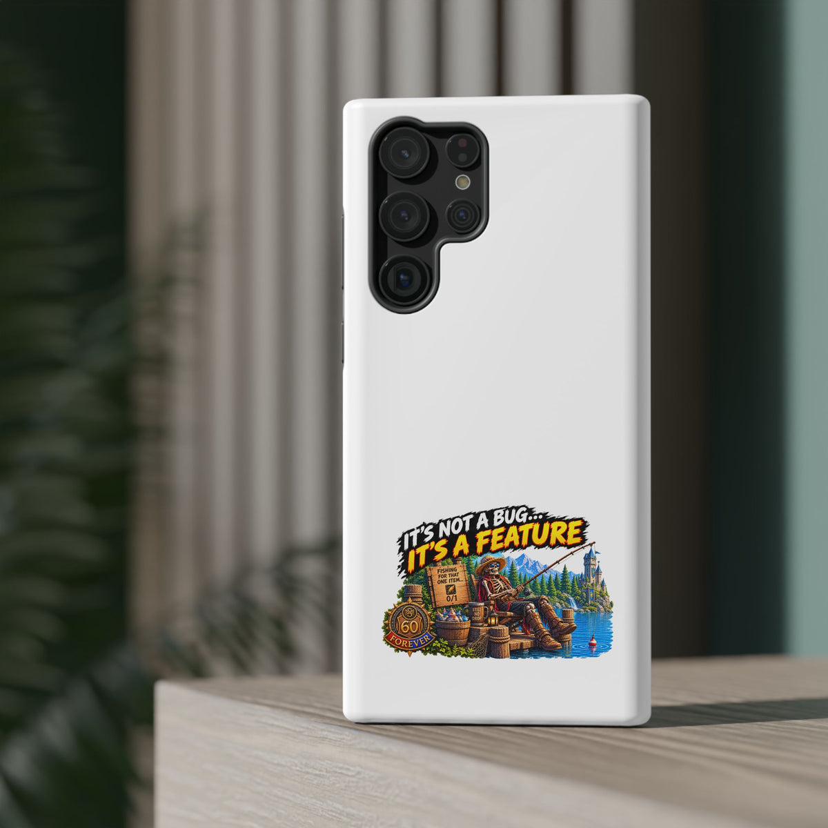 Phone Case — 'It's Not a Bug… It's a Feature' Heavy-Duty Impact-Resistant Phone Case