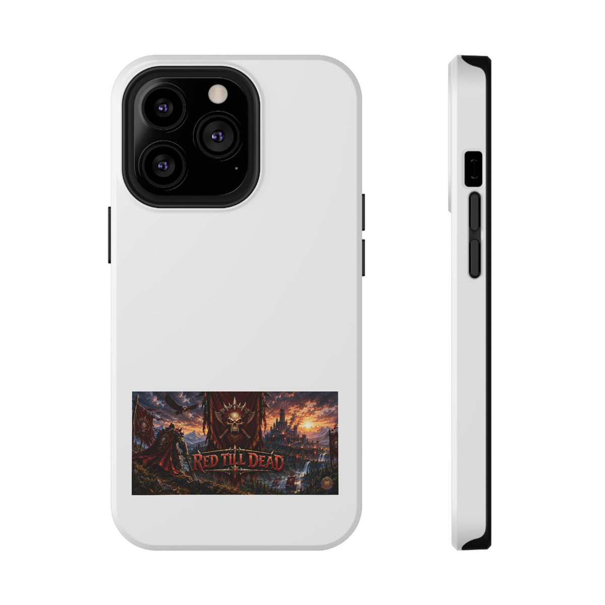 Red Till Dead – Banner Art – Phone Case