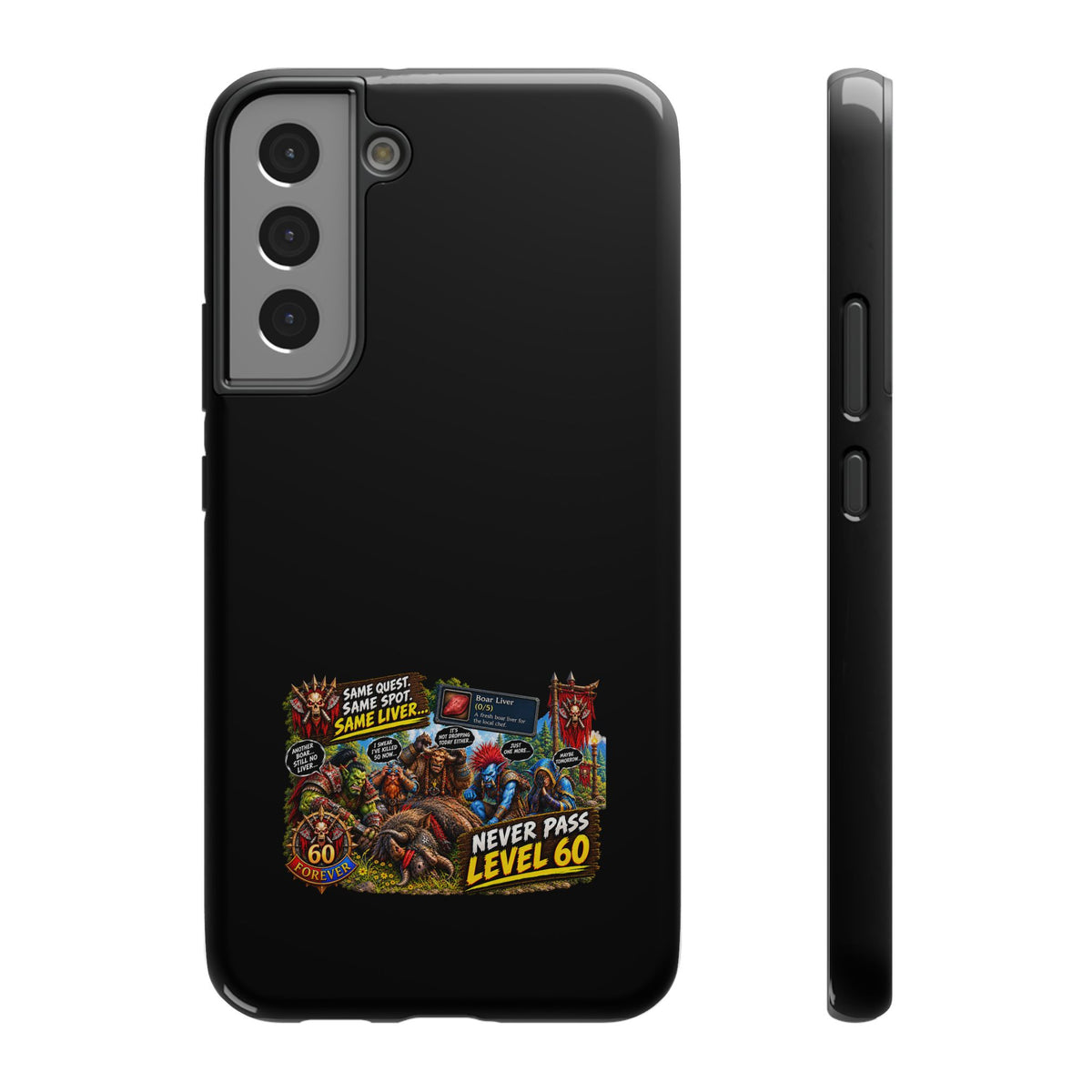 Phone Case — 'Same Quest, Same Spot' Heavy-Duty Impact-Resistant Phone Case