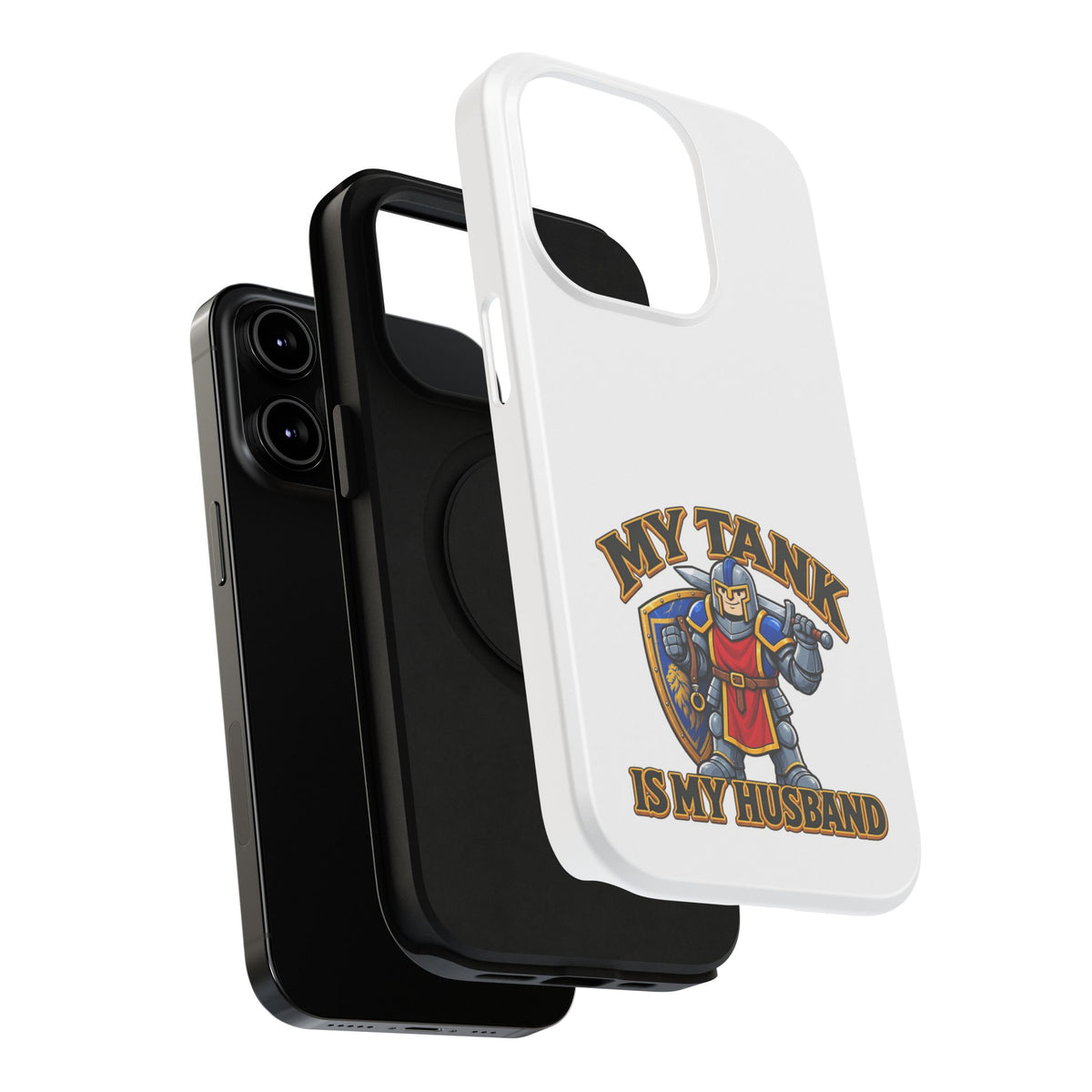 Phone Case — 'My Tank Is My Husband' Heavy-Duty Impact-Resistant Phone Case