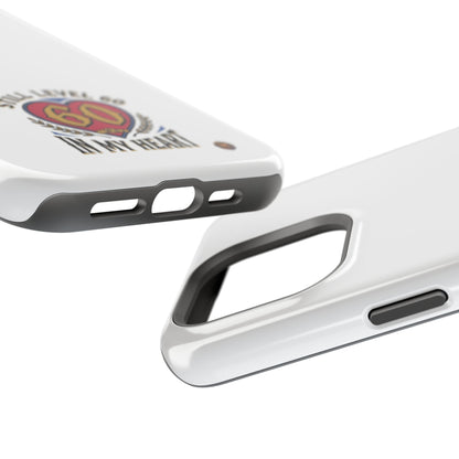 Phone Case — 'Still Level 60 In My Heart' Heavy-Duty Impact-Resistant Phone Case