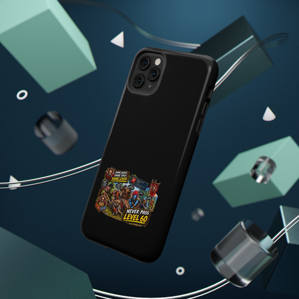 Phone Case — 'Same Quest, Same Spot' Heavy-Duty Impact-Resistant Phone Case