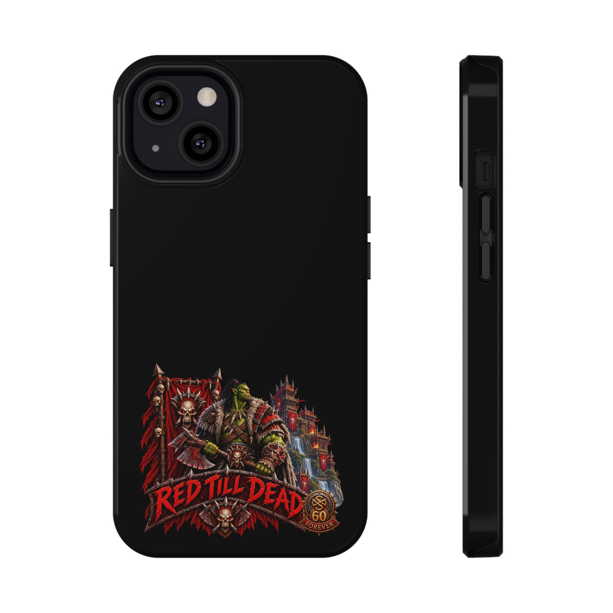 Phone Case — 'Red Till Dead' Heavy-Duty Impact-Resistant Phone Case