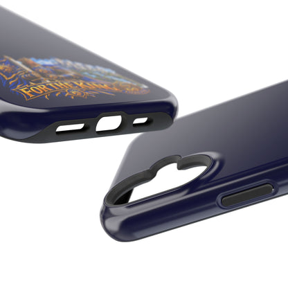 Phone Case — 'For The King' Banner Heavy-Duty Impact-Resistant Phone Case