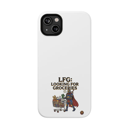 Phone Case — 'LFG: Looking for Groceries' Heavy-Duty Impact-Resistant Phone Case