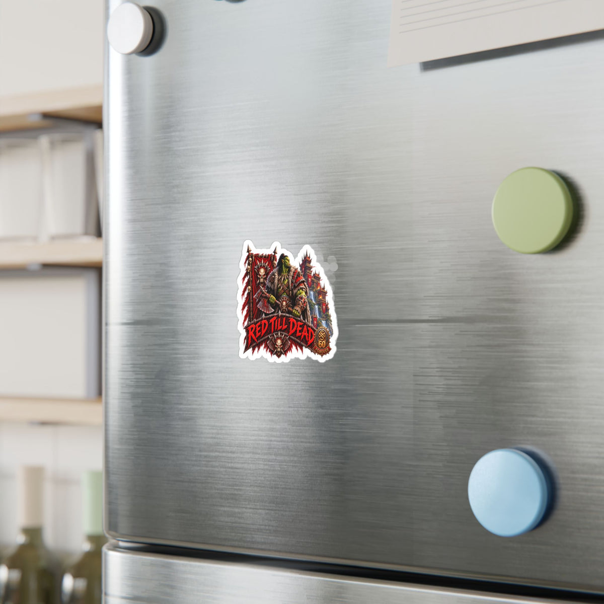 Red Till Dead – Poster Decal