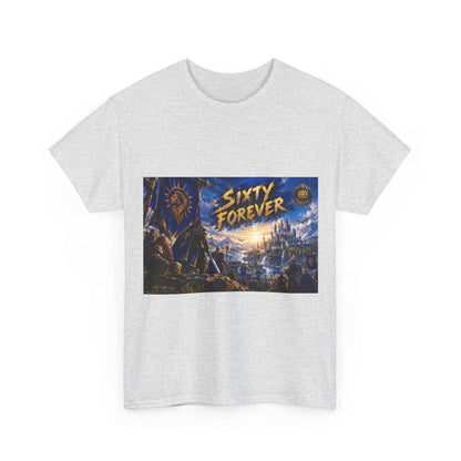 Sixty Forever – Blue Banner – T-Shirt