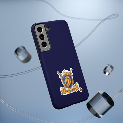 Phone Case — 'For The King Crest' Heavy-Duty Impact-Resistant Phone Case