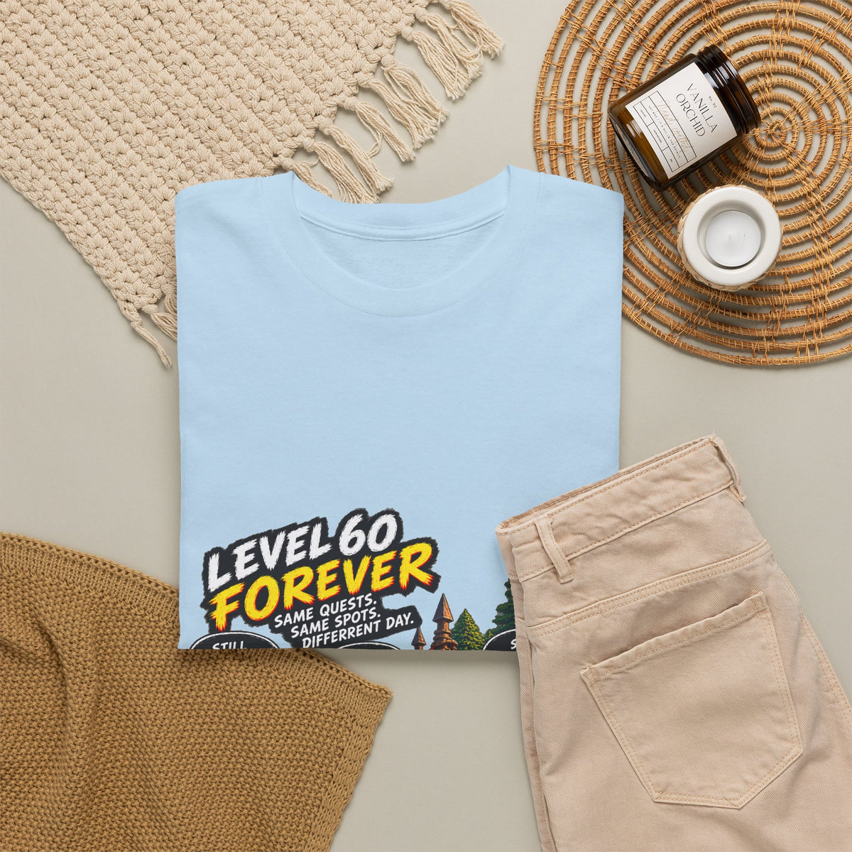 Level 60 Forever – T-Shirt