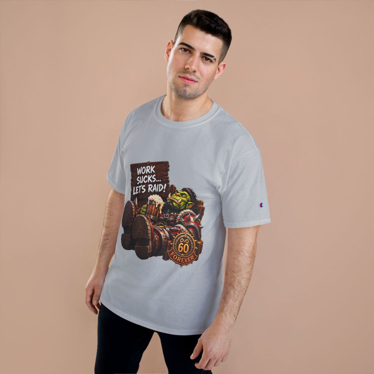 Work Sucks, Let's Raid – T-Shirt | Sixty Forever Co.