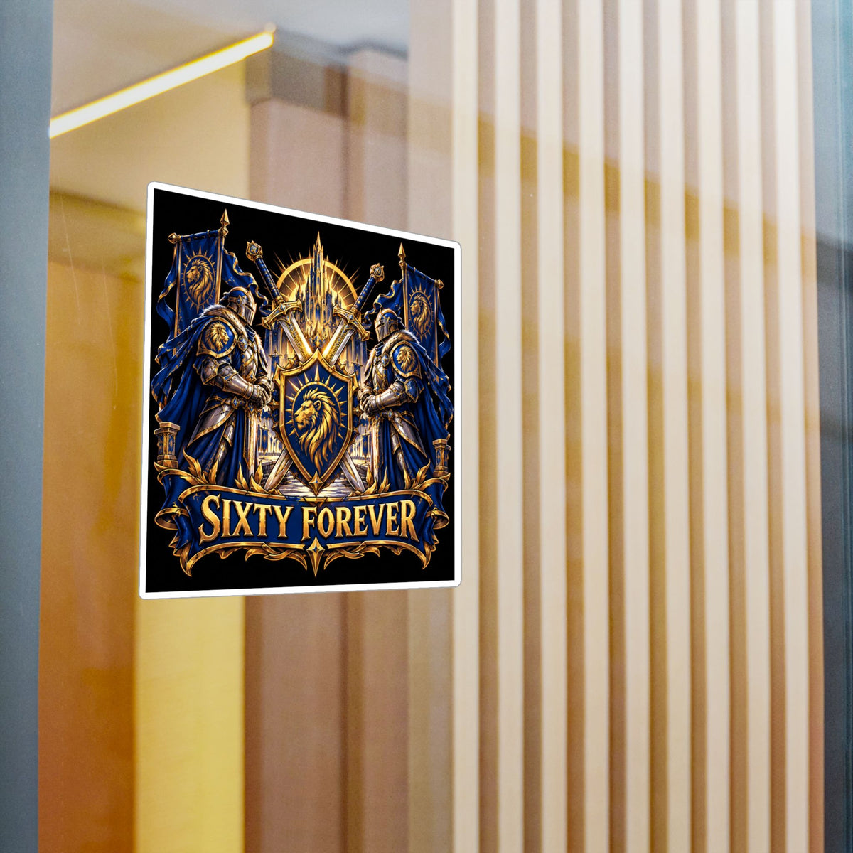 For The King – Crest – Poster Decal