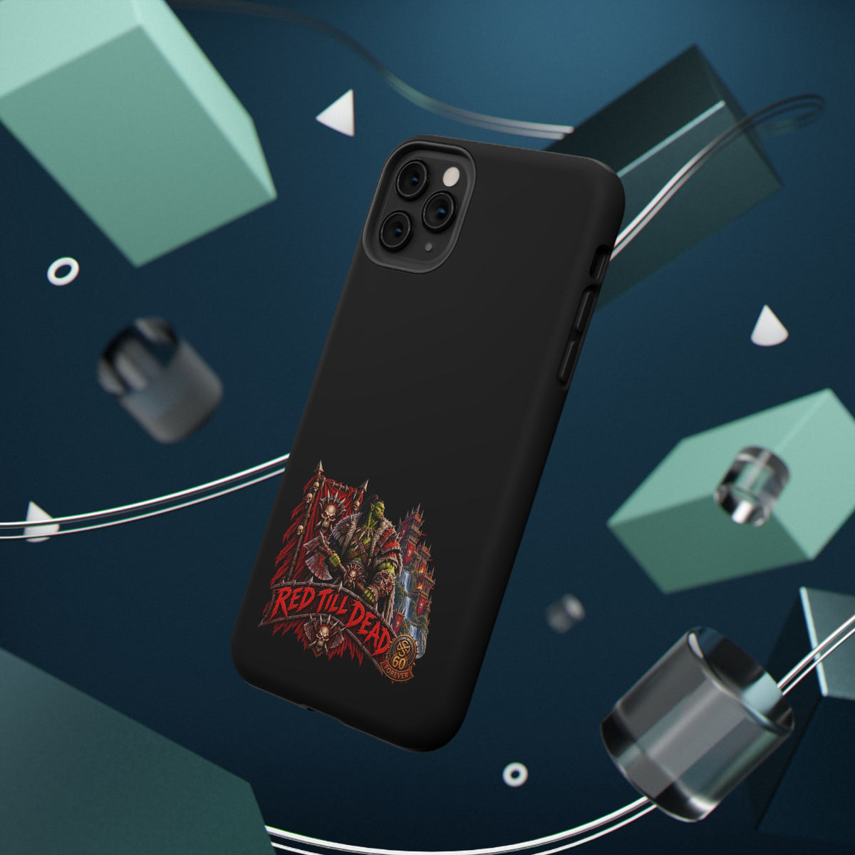 Phone Case — 'Red Till Dead' Heavy-Duty Impact-Resistant Phone Case