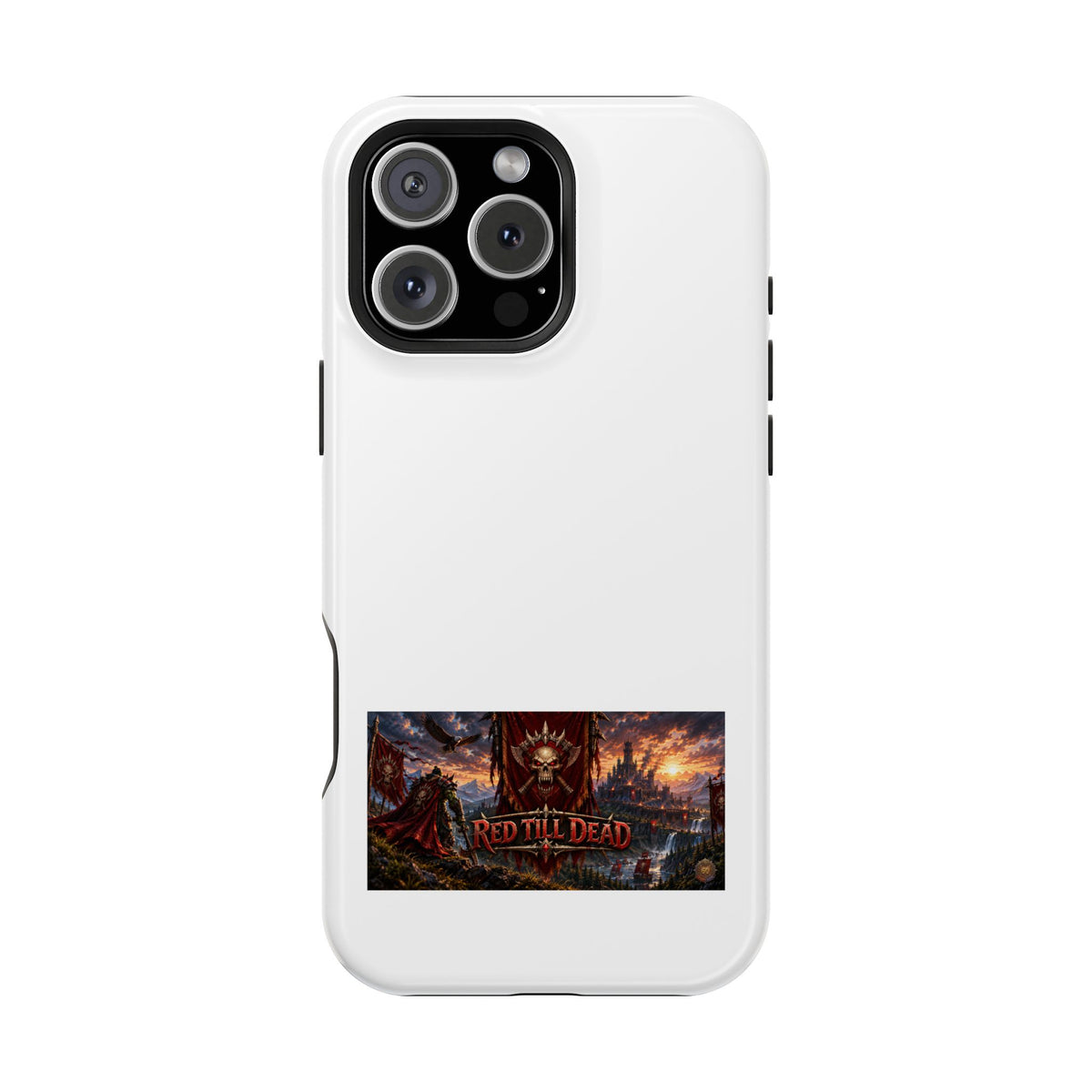 Red Till Dead – Banner Art – Phone Case