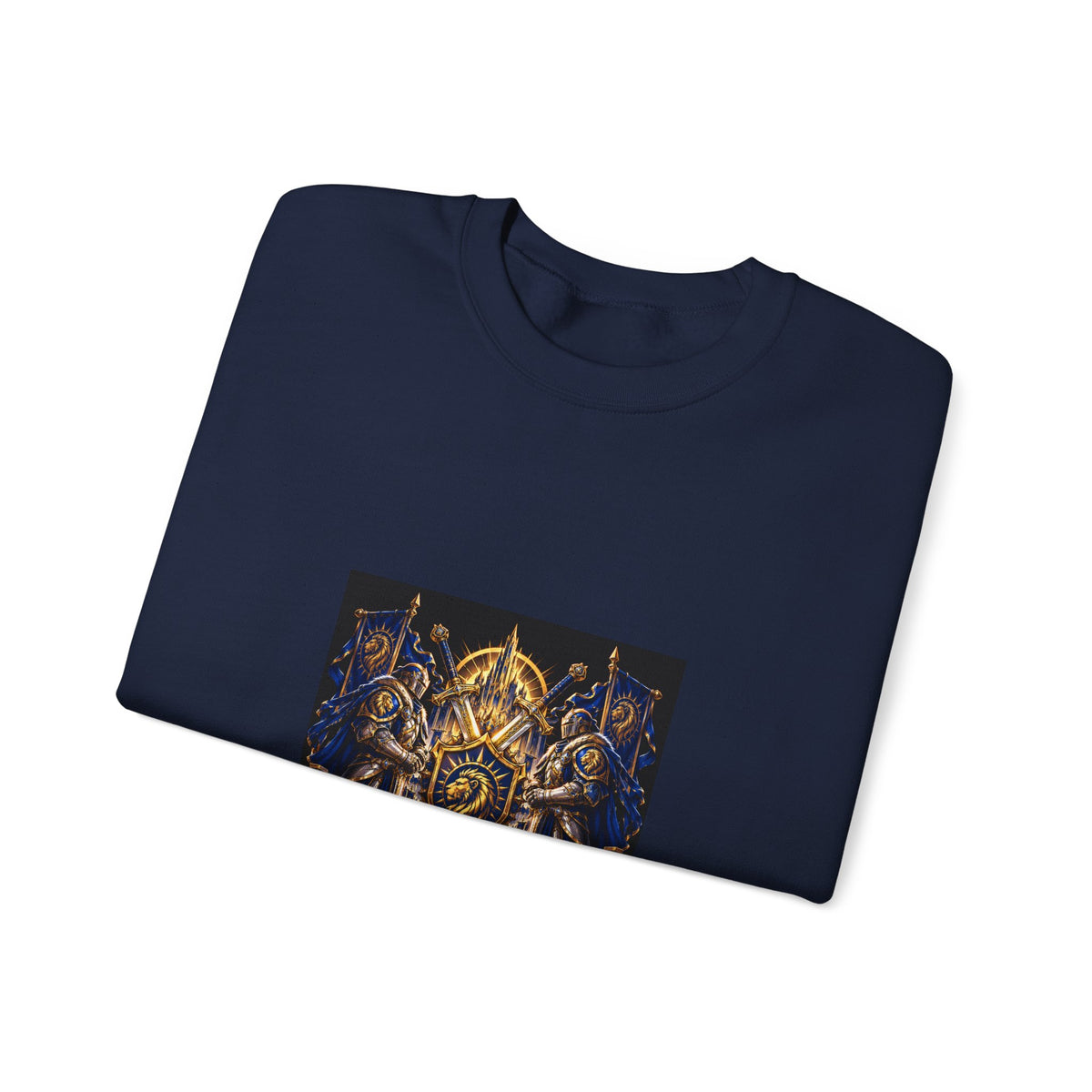 Crewneck Sweatshirt — Sixty Forever Ornate Shield Graphic