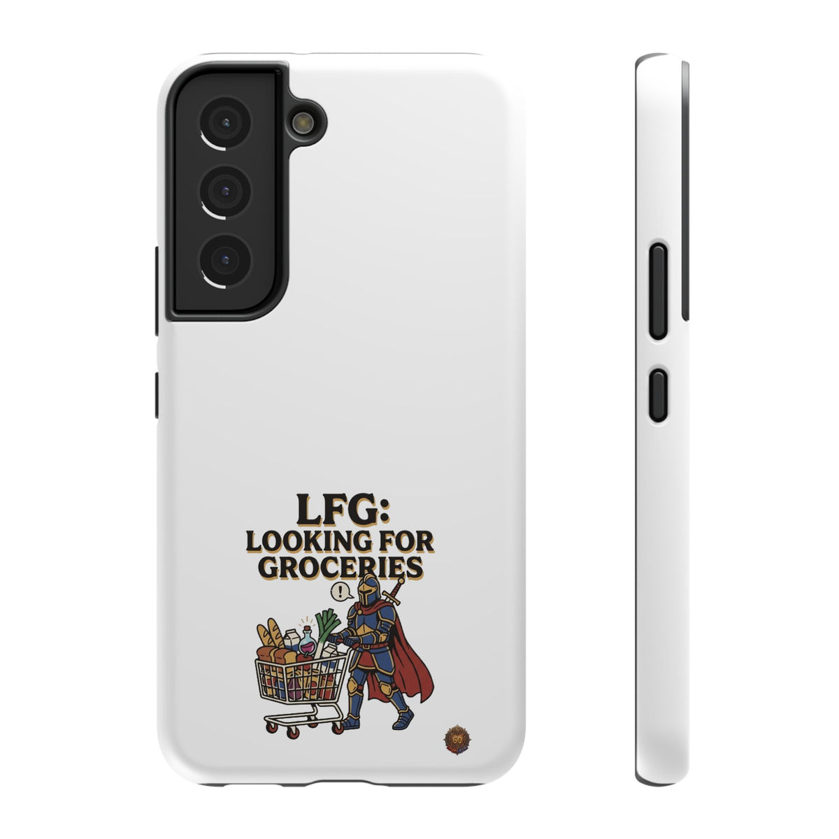 Phone Case — 'LFG: Looking for Groceries' Heavy-Duty Impact-Resistant Phone Case