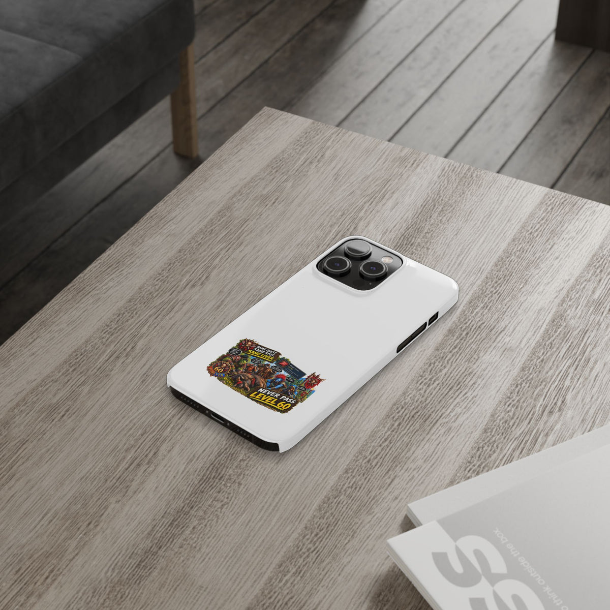 Level 60 Gamer Collage Slim Phone Case