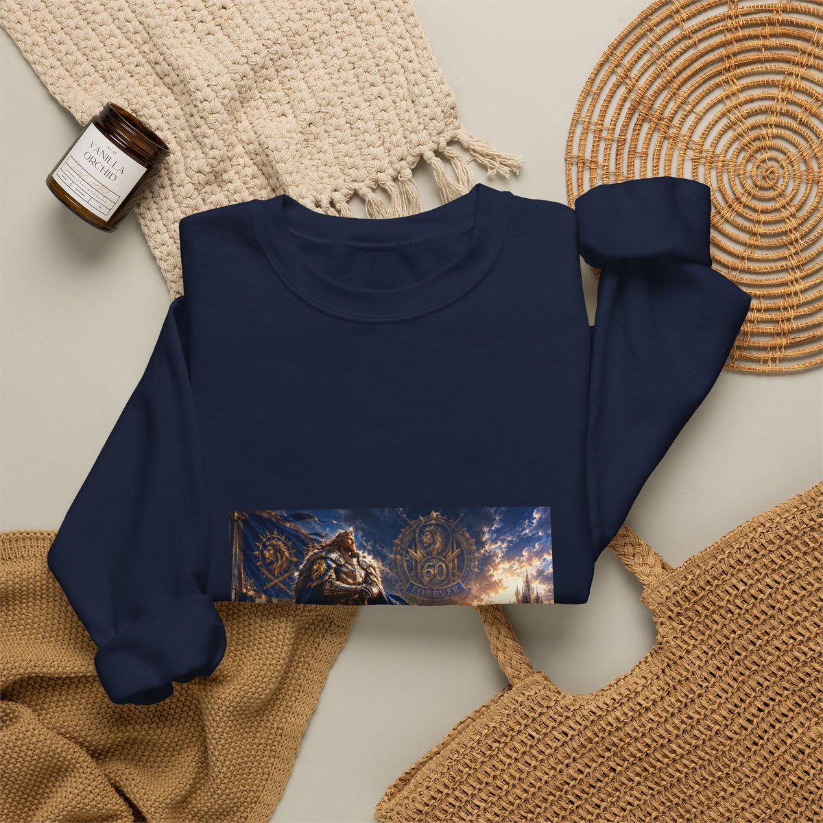 Mythic Viking Warrior Crewneck Sweatshirt