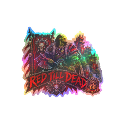 Red Till Dead – Poster Decal