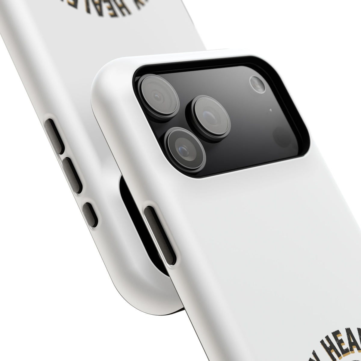 Phone Case — 'My Healer Is My Wife' Heavy-Duty Impact-Resistant Phone Case