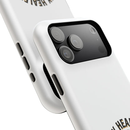 Phone Case — 'My Healer Is My Wife' Heavy-Duty Impact-Resistant Phone Case