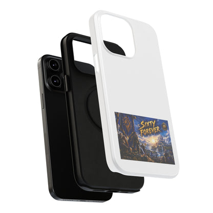 Sixty Forever – Blue Banner – Phone Case
