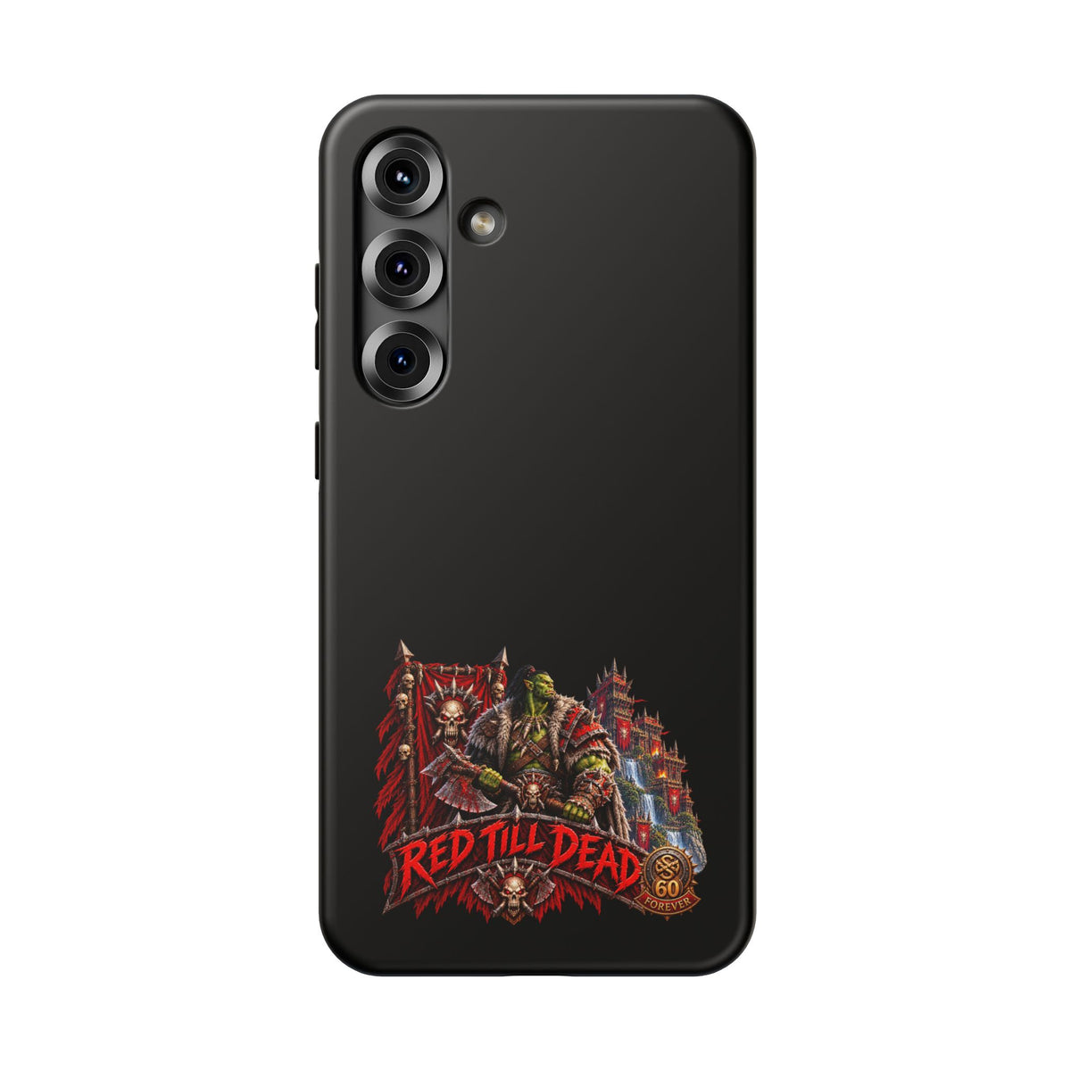 Phone Case — 'Red Till Dead' Heavy-Duty Impact-Resistant Phone Case