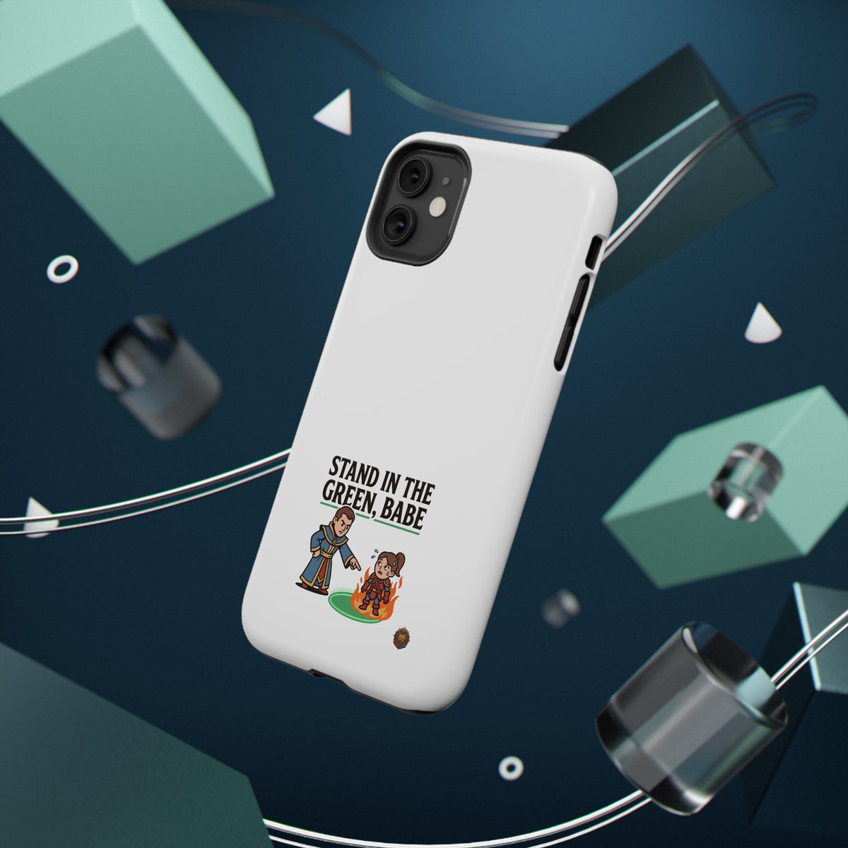 Phone Case — 'Stand in the Green, Babe' Heavy-Duty Impact-Resistant Phone Case
