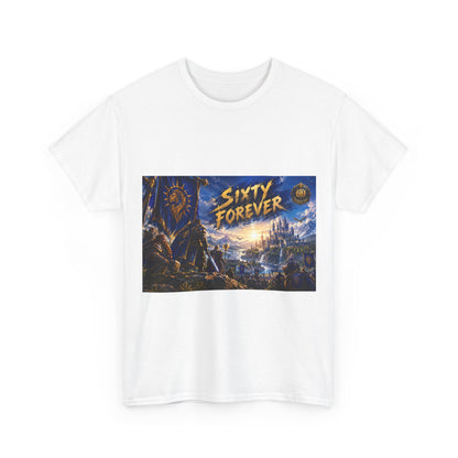 Sixty Forever – Blue Banner – T-Shirt