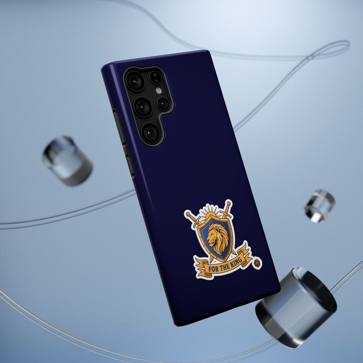 Phone Case — 'For The King Crest' Heavy-Duty Impact-Resistant Phone Case