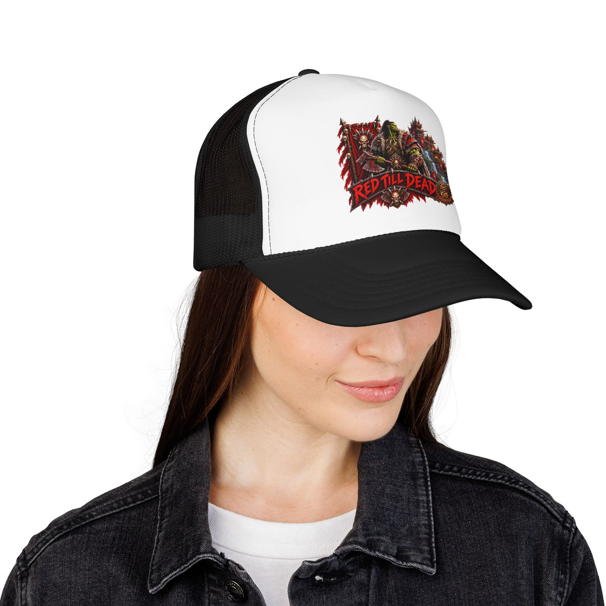 Red Till Dead – Trucker Cap | Sixty Forever Co.