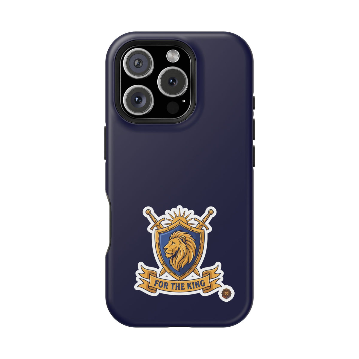 Phone Case — 'For The King Crest' Heavy-Duty Impact-Resistant Phone Case
