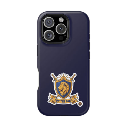 Phone Case — 'For The King Crest' Heavy-Duty Impact-Resistant Phone Case