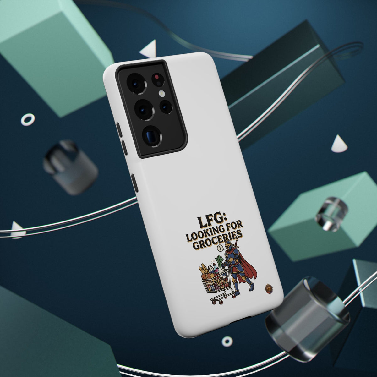 Phone Case — 'LFG: Looking for Groceries' Heavy-Duty Impact-Resistant Phone Case