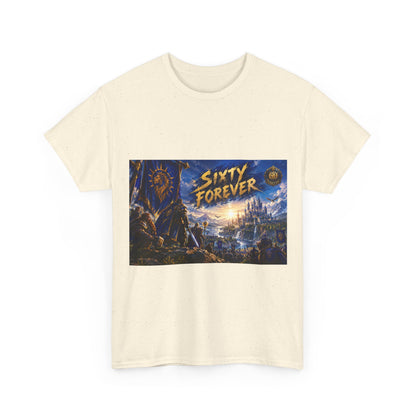 Sixty Forever – Blue Banner – T-Shirt