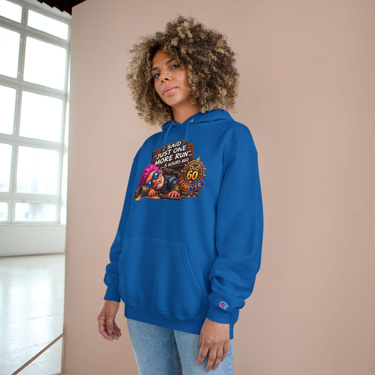 Just One More Run – Hoodie | Sixty Forever Co.