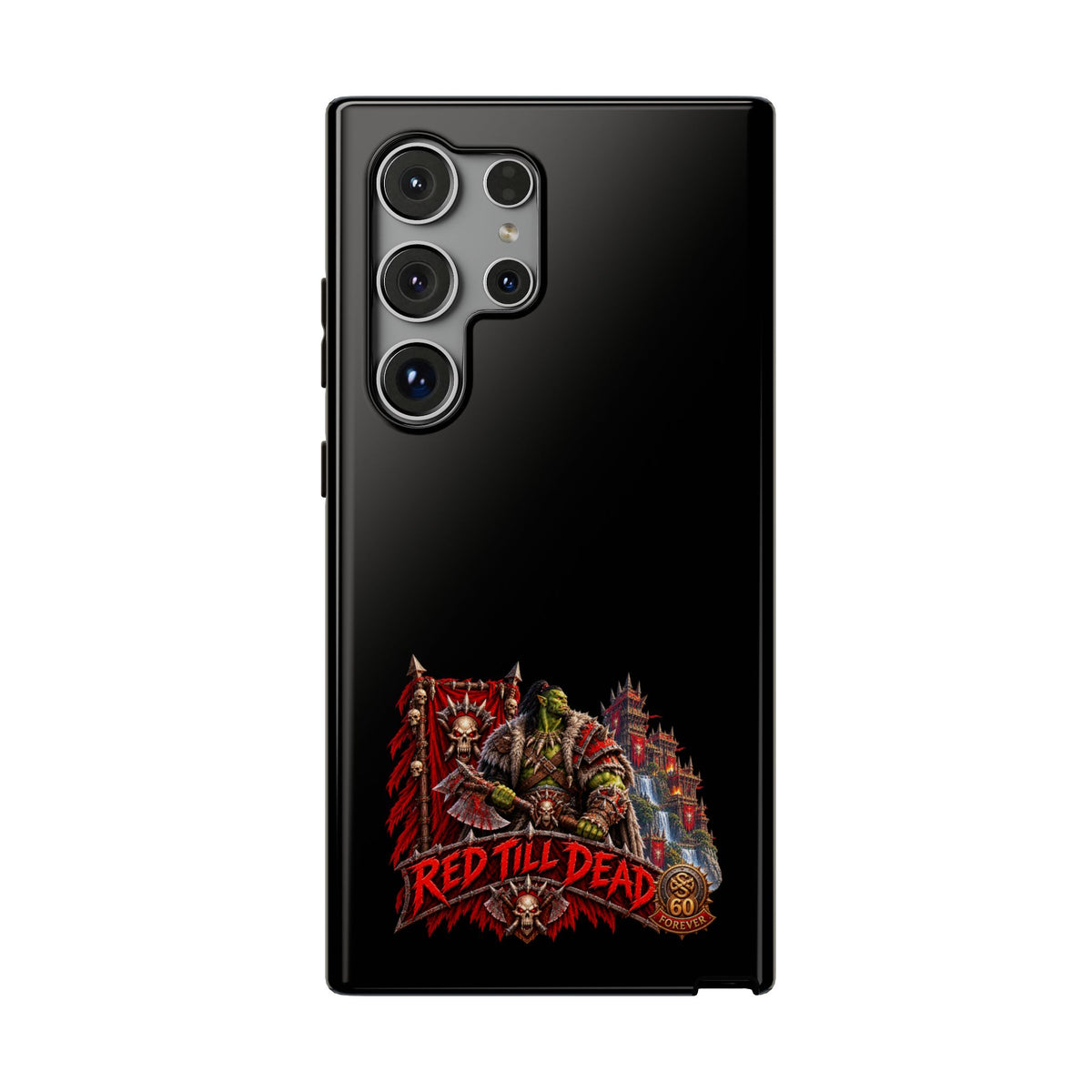 Phone Case — 'Red Till Dead' Heavy-Duty Impact-Resistant Phone Case