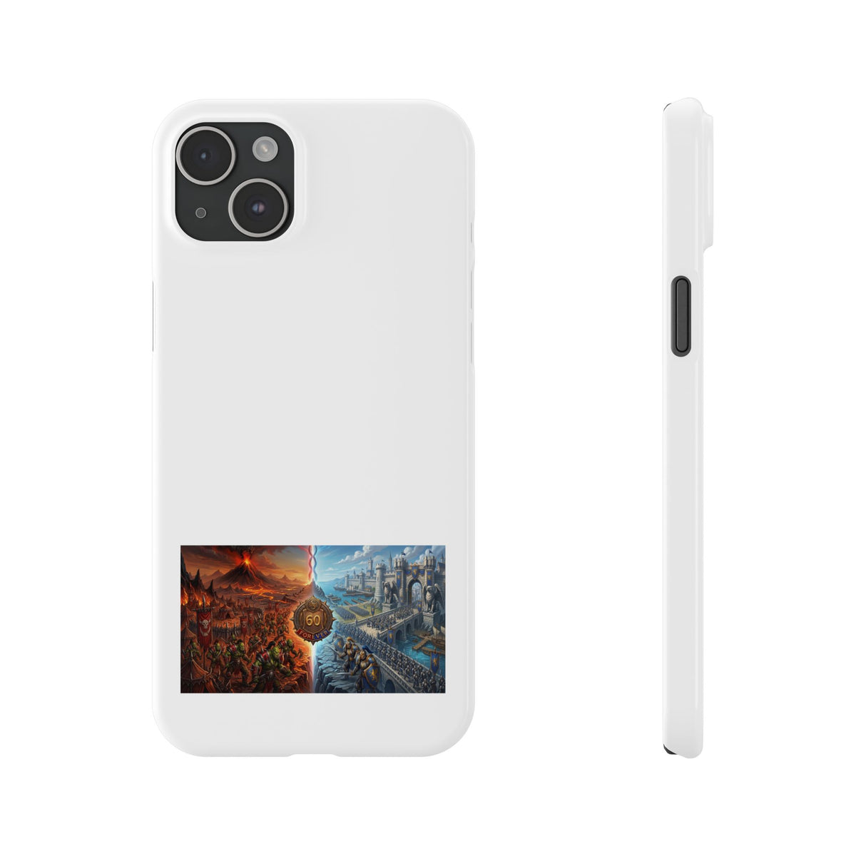 Viking Warrior Slim Phone Case — Norse Saga Art