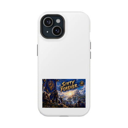 Sixty Forever – Blue Banner – Phone Case