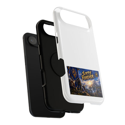Sixty Forever – Blue Banner – Phone Case