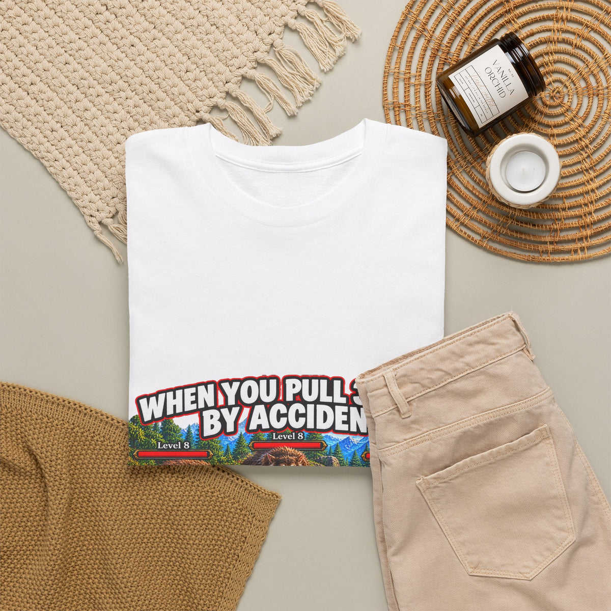 When You Pull 3 Mobs by Accident – T-Shirt