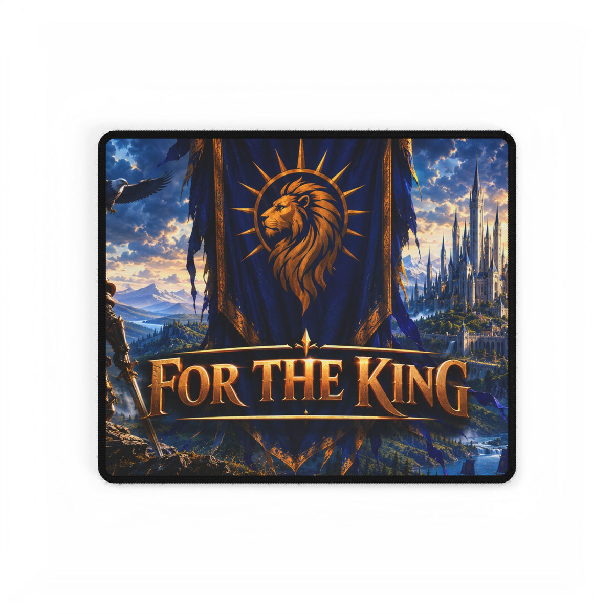 For The King – Desk Mat