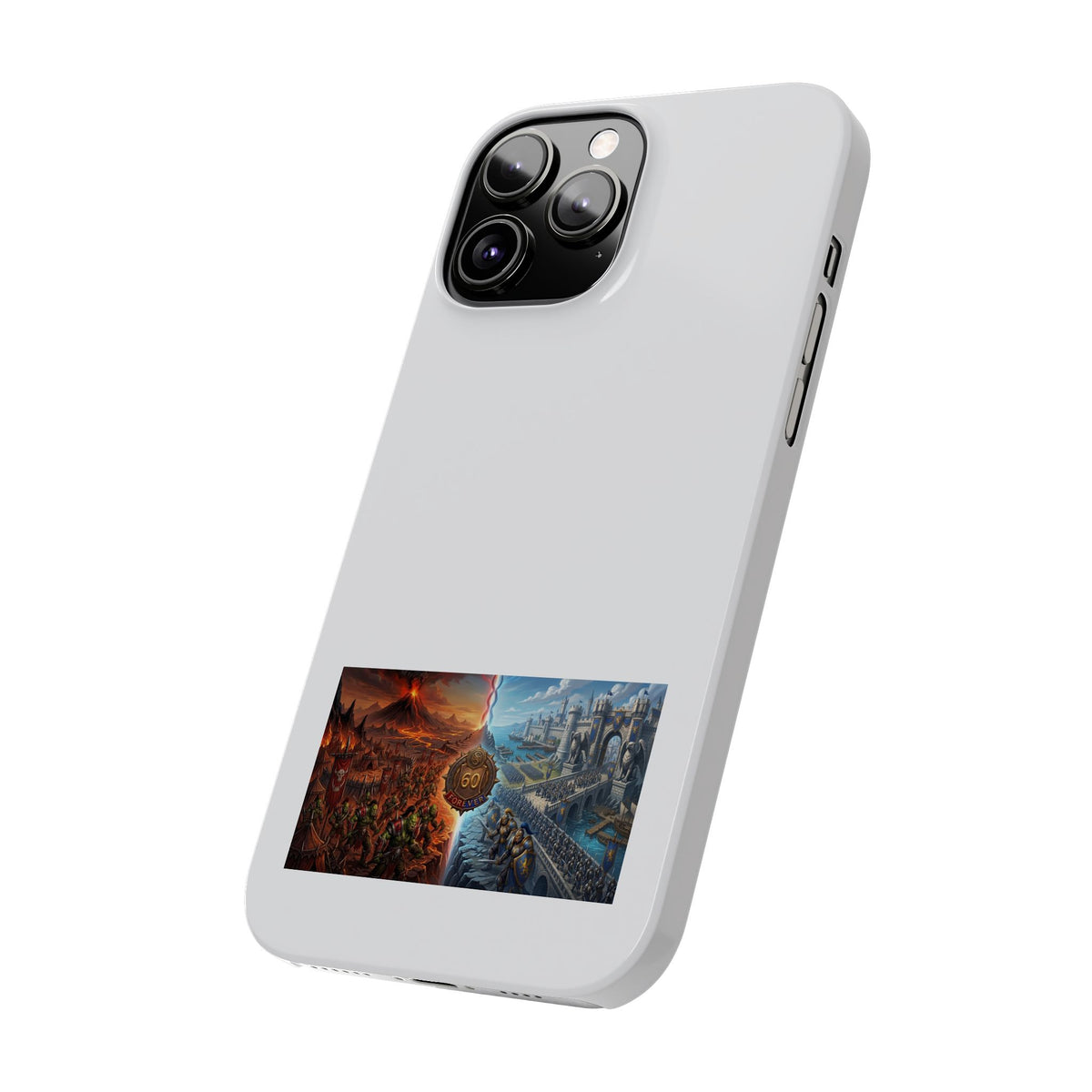 Viking Warrior Slim Phone Case — Norse Saga Art