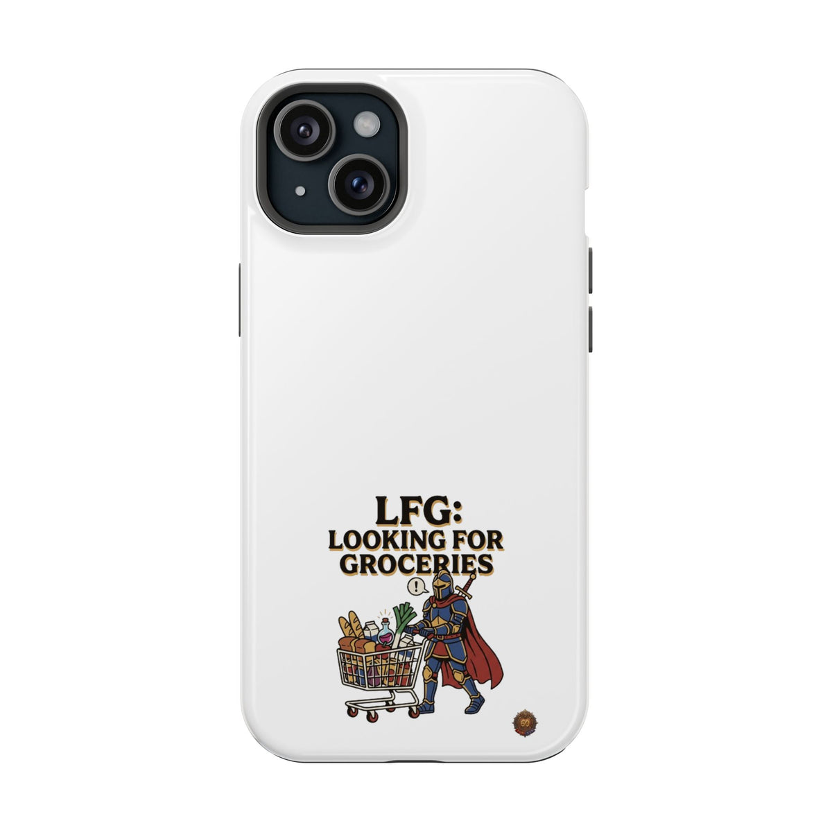 Phone Case — 'LFG: Looking for Groceries' Heavy-Duty Impact-Resistant Phone Case