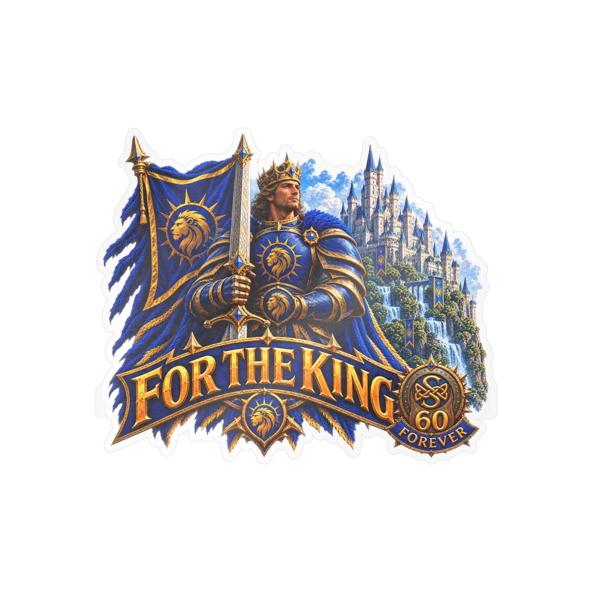For The King – Banner – Poster Decal